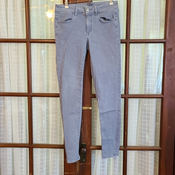 American Eagle Jeggings Pale Blue - Picture 2 of 5